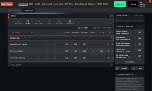 Betboo Ekran Görüntüsü